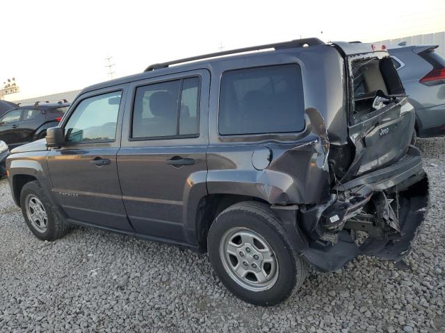 1C4NJPBA6GD603863 - 2016 JEEP PATRIOT SPORT 灰色 照片 2