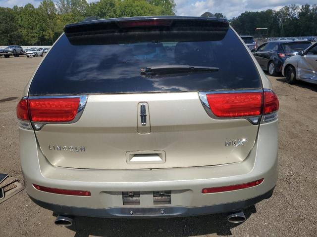 2LMDJ6JK0BBJ13949 - 2011 LINCOLN MKX GOLD photo 6