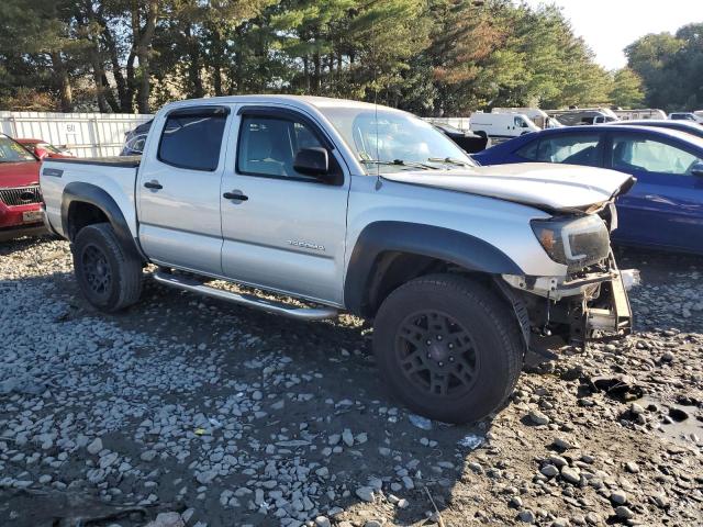 5TELU42N77Z433214 - 2007 TOYOTA TACOMA DOUBLE CAB Argent photo 4