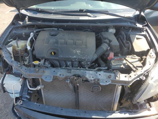 2T1BU4EE9CC877654 - 2012 TOYOTA COROLLA BASE ნაცრისფერი ფოტო 11