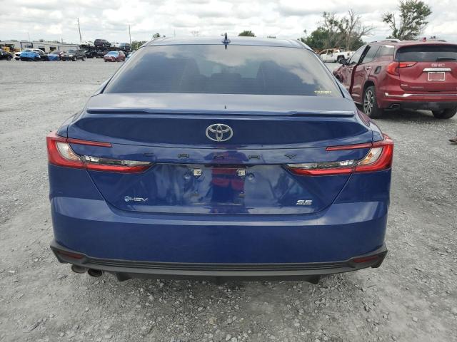 4T1DAACK5SU166488 - 2025 TOYOTA CAMRY XSE BLUE photo 6