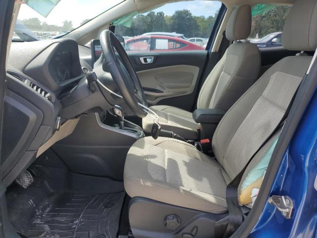 MAJ3P1TEXJC207345 - 2018 FORD ECOSPORT SE Көк фото 7