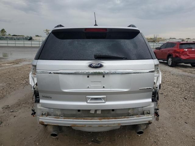 1FM5K7B86FGC59972 - 2015 FORD EXPLORER SILVER photo 6