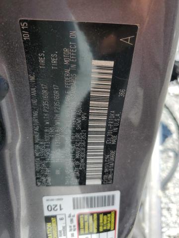 5TDYK3DC3FS673521 - 2015 TOYOTA SIENNA XLE 灰色 照片 13