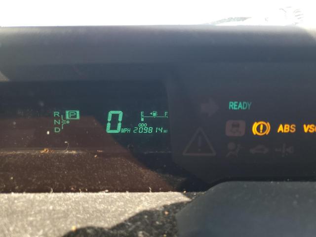 JTDKB20U083379819 - 2008 TOYOTA PRIUS GRAY photo 9