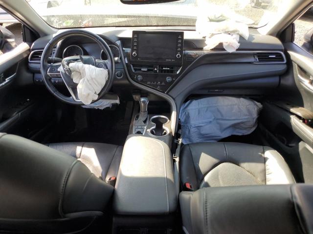 4T1F11BK8MU037982 - 2021 TOYOTA CAMRY XLE BLUE photo 8