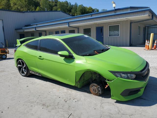 2HGFC4B07GH307517 - 2016 HONDA CIVIC LX GREEN photo 4