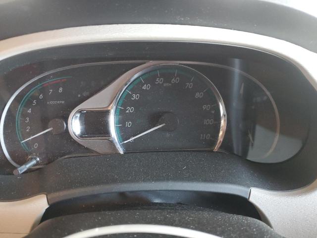 5TDYK3DC7BS044242 - 2011 TOYOTA SIENNA XLE ვერცხლისფერი ფოტო 9