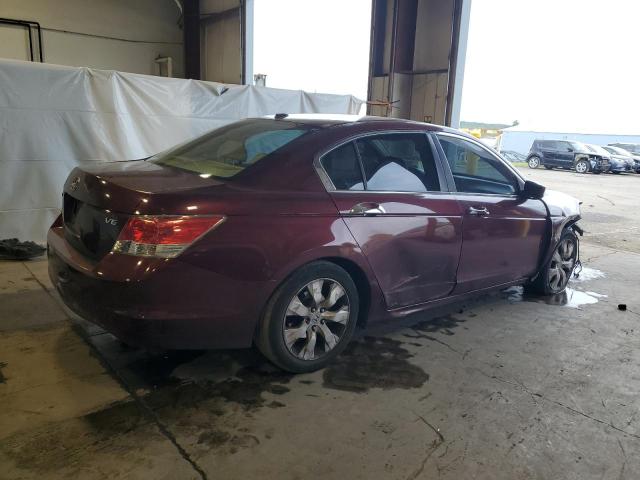 1HGCP36859A028361 - 2009 HONDA ACCORD EXL BURGUNDY photo 3
