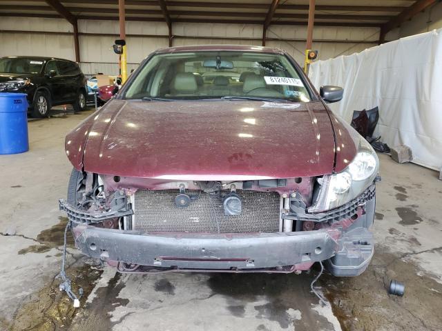 1HGCP36859A028361 - 2009 HONDA ACCORD EXL BURGUNDY photo 5