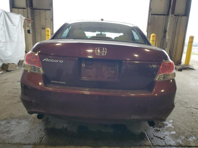 1HGCP36859A028361 - 2009 HONDA ACCORD EXL BURGUNDY photo 6