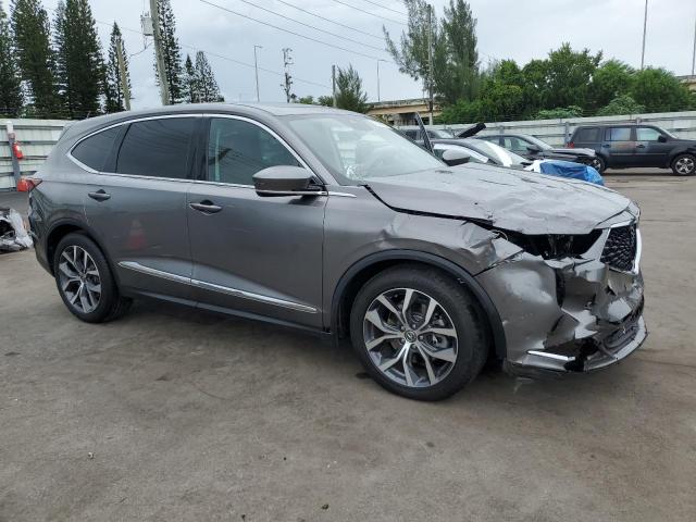 5J8YD9H44PL001357 - 2023 ACURA MDX TECHNOLOGY Argent photo 4