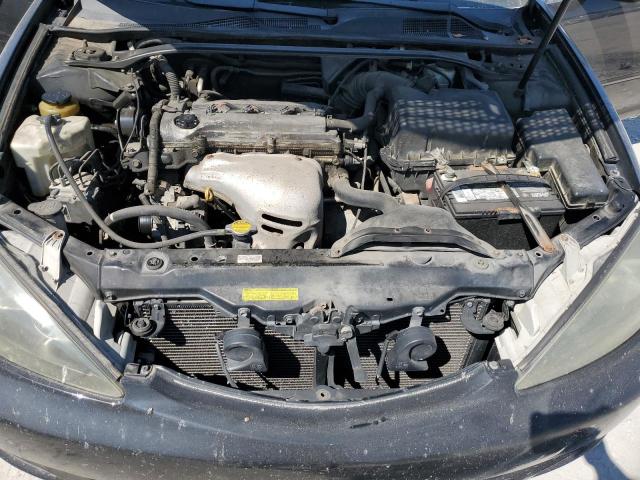 4T1BE32K34U345978 - 2004 TOYOTA CAMRY LE BLACK photo 11