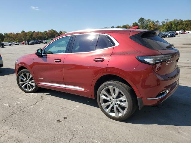 LRBFZSR47PD226233 - 2023 BUICK ENVISION AVENIR Czerwony zdjęcie 2