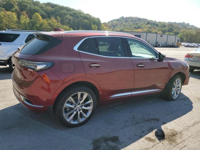 LRBFZSR47PD226233 - 2023 BUICK ENVISION AVENIR Czerwony zdjęcie 3
