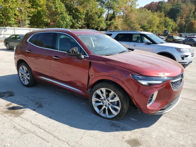 LRBFZSR47PD226233 - 2023 BUICK ENVISION AVENIR Czerwony zdjęcie 4