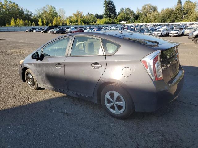 JTDKN3DU4C1524565 - 2012 TOYOTA PRIUS Gris photo 2