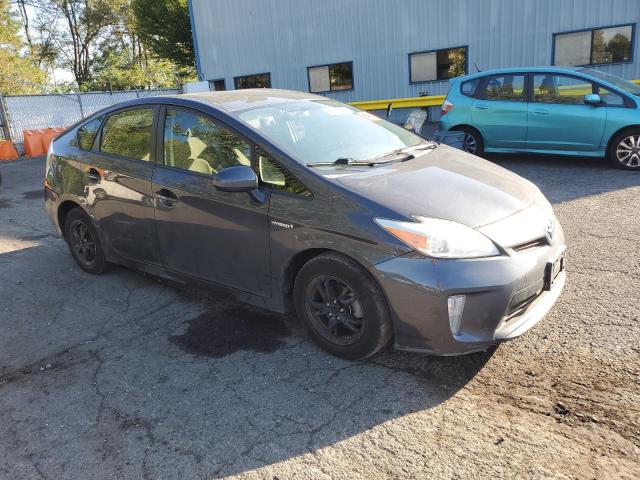 JTDKN3DU4C1524565 - 2012 TOYOTA PRIUS Gris photo 4