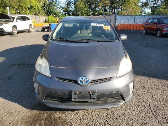 JTDKN3DU4C1524565 - 2012 TOYOTA PRIUS Gris photo 5