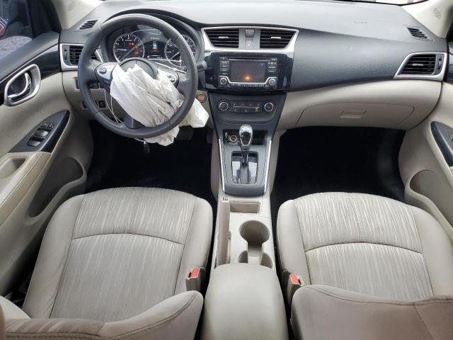 3N1AB7AP0HY341700 - 2017 NISSAN SENTRA S RED photo 8