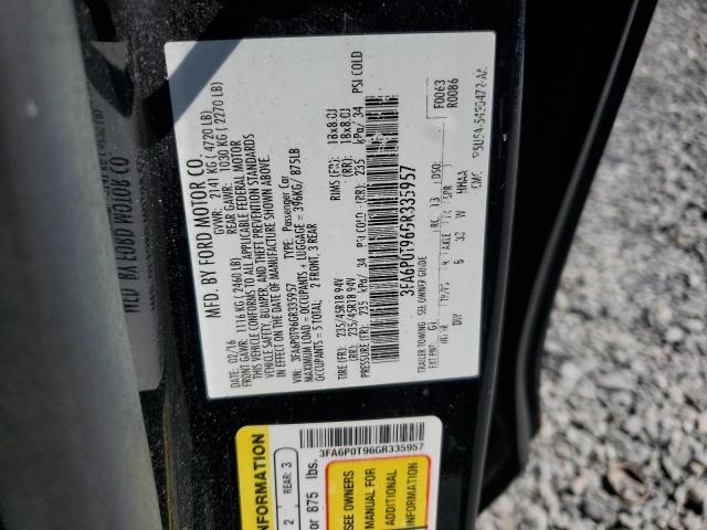 3FA6P0T96GR335957 - 2016 FORD FUSION SE 黑色 照片 13