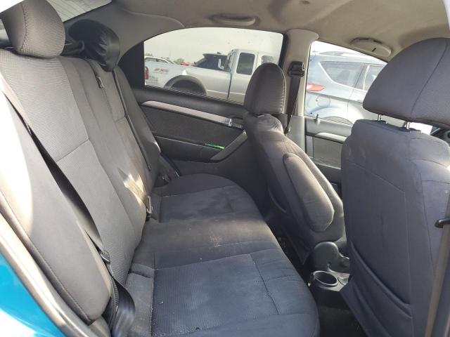 KL1TD56E09B355521 - 2009 CHEVROLET AVEO LS فيروزي صورة 10