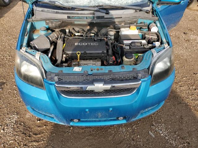 KL1TD56E09B355521 - 2009 CHEVROLET AVEO LS فيروزي صورة 11