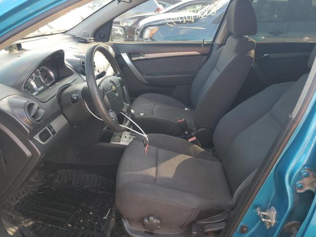 KL1TD56E09B355521 - 2009 CHEVROLET AVEO LS فيروزي صورة 7