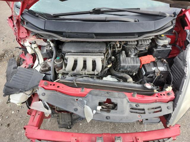 JHMGE87299S070151 - 2009 HONDA FIT RED photo 11