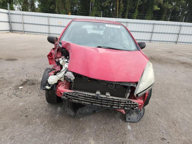 JHMGE87299S070151 - 2009 HONDA FIT RED photo 5