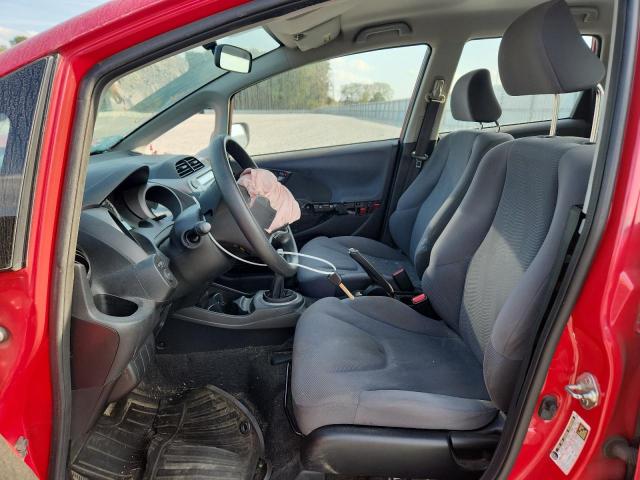 JHMGE87299S070151 - 2009 HONDA FIT RED photo 7