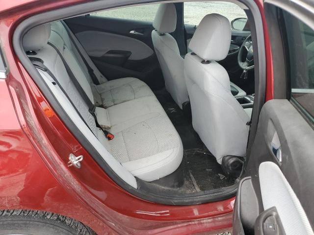 1G1BE5SM6K7136207 - 2019 CHEVROLET CRUZE LT Қызыл фото 10