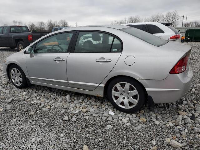 1HGFA16516L022016 - 2006 HONDA CIVIC LX SILVER photo 2