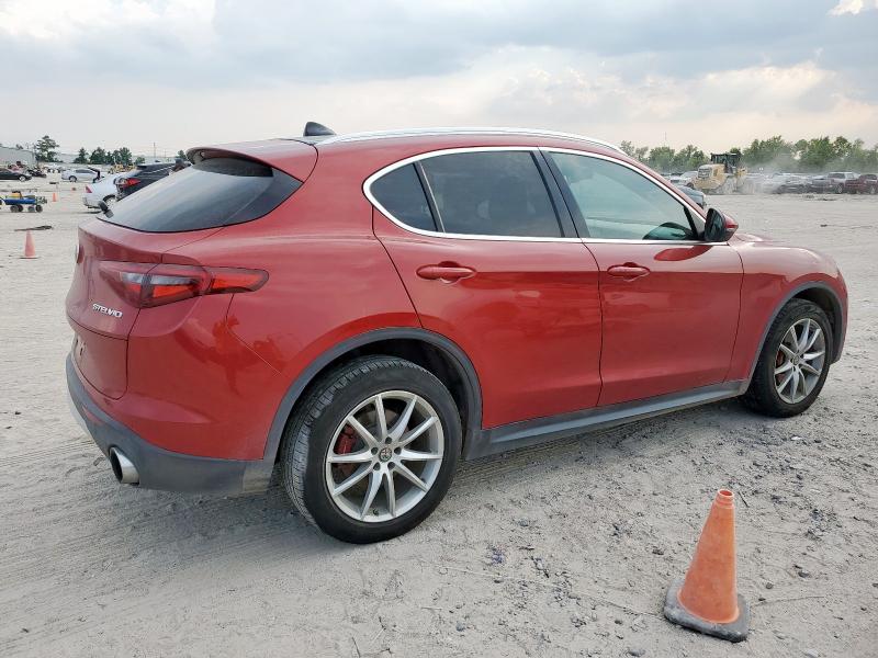 ZASFAKBN5J7B64131 - 2018 ALFA ROMEO STELVIO TI RED photo 3