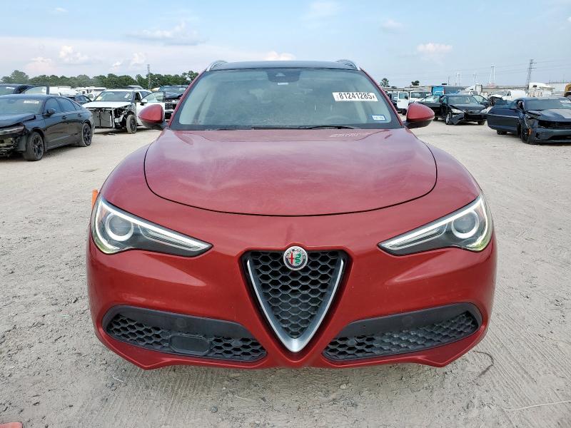ZASFAKBN5J7B64131 - 2018 ALFA ROMEO STELVIO TI RED photo 5