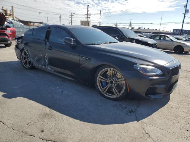 WBS6C9C53ED467421 - 2014 BMW M6 GRAN COUPE BLACK photo 4