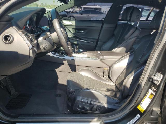 WBS6C9C53ED467421 - 2014 BMW M6 GRAN COUPE BLACK photo 7