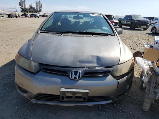 2HGFG12667H525620 - 2007 HONDA CIVIC LX GRAY photo 5