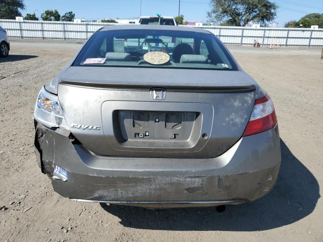 2HGFG12667H525620 - 2007 HONDA CIVIC LX GRAY photo 6
