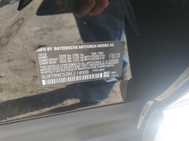 5UXTR9C52KLE14009 - 2019 BMW X3 XDRIVE30I Schwarz Foto 13