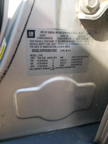 3GSCL33PX8S501663 - 2008 SATURN VUE XE SILVER photo 12