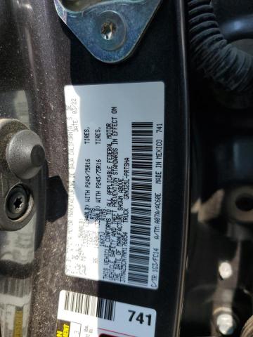 3TMAZ5CN7NM176854 - 2022 TOYOTA TACOMA DOUBLE CAB CHARCOAL photo 13