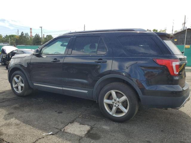 1FM5K8D85GGC48370 - 2016 FORD EXPLORER XLT BLACK photo 2