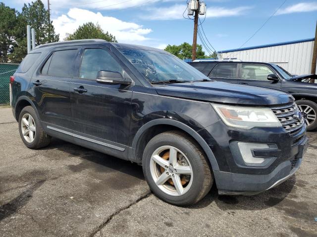 1FM5K8D85GGC48370 - 2016 FORD EXPLORER XLT BLACK photo 4