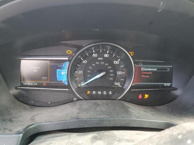 1FM5K8D85GGC48370 - 2016 FORD EXPLORER XLT BLACK photo 9