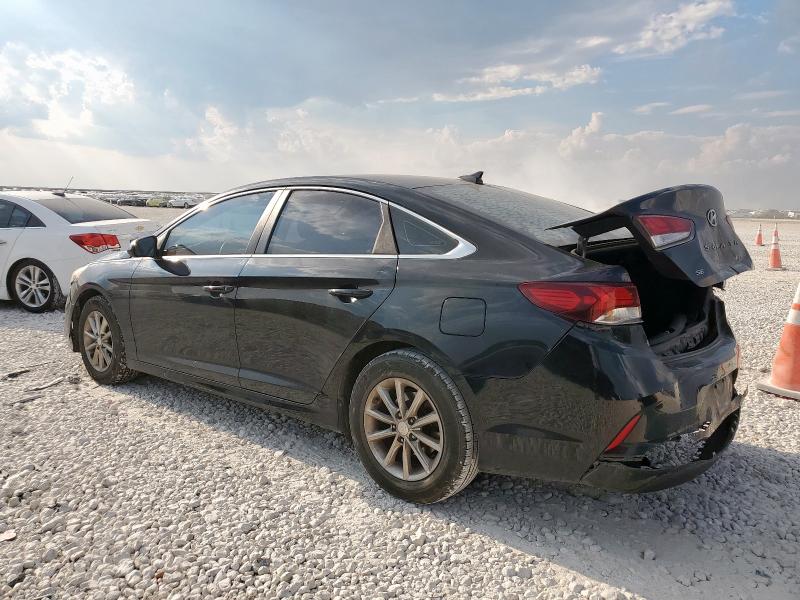 5NPE24AF5KH745262 - 2019 HYUNDAI SONATA SE BLACK photo 2