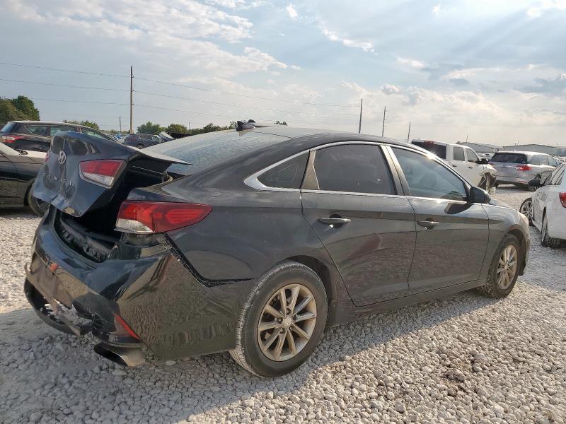 5NPE24AF5KH745262 - 2019 HYUNDAI SONATA SE BLACK photo 3