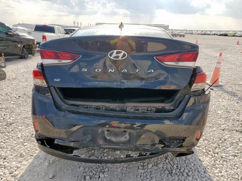 5NPE24AF5KH745262 - 2019 HYUNDAI SONATA SE BLACK photo 6