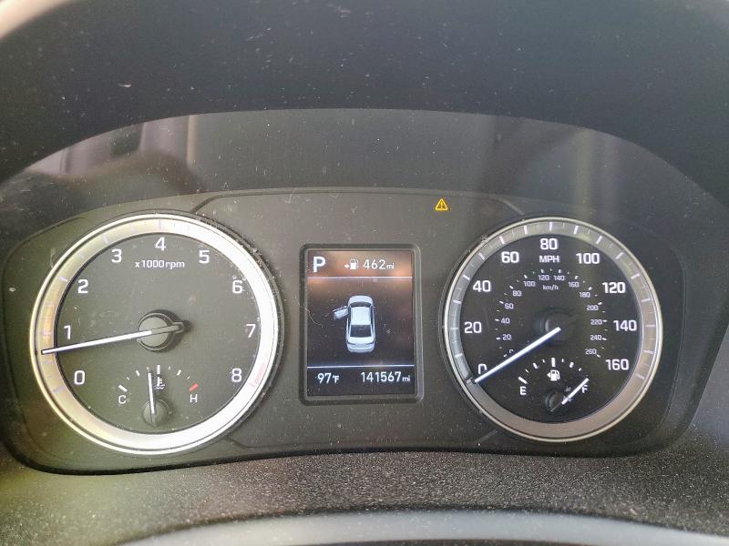 5NPE24AF5KH745262 - 2019 HYUNDAI SONATA SE BLACK photo 9