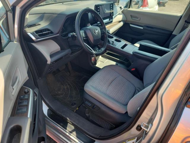 5TDBSKFC0NS050319 - 2022 TOYOTA SIENNA LE GRAY photo 8